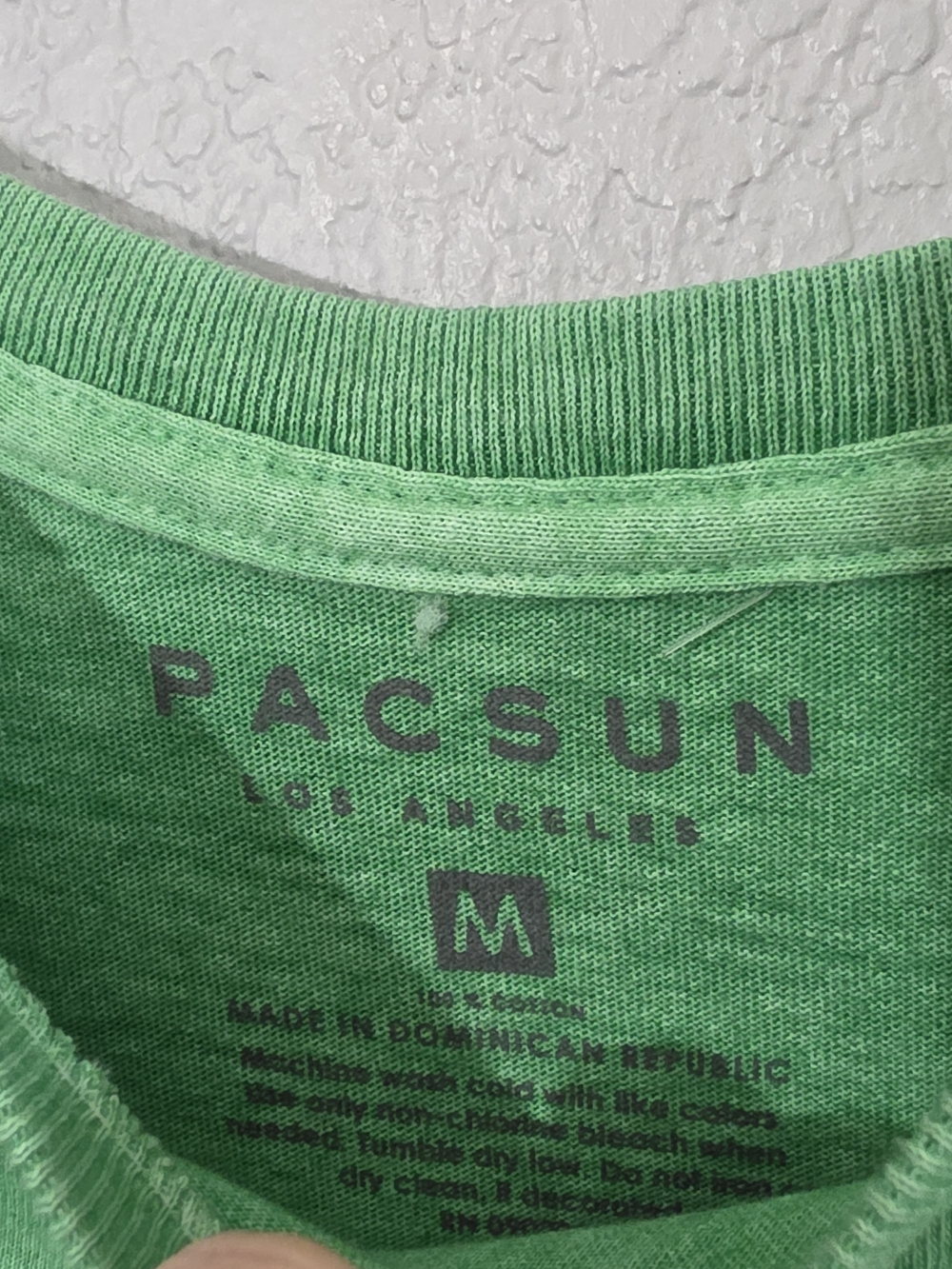 PacSun Mystic Vintage Green Graphic Short Sleeve Tee 100% Cotton Mens Large - Picture 5 of 7